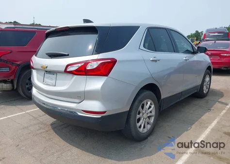 2020 Chevrolet Equinox Fwd Lt 1.5L Turbo из США, поврежденный, VIN 3GNAXKEV8LS608403